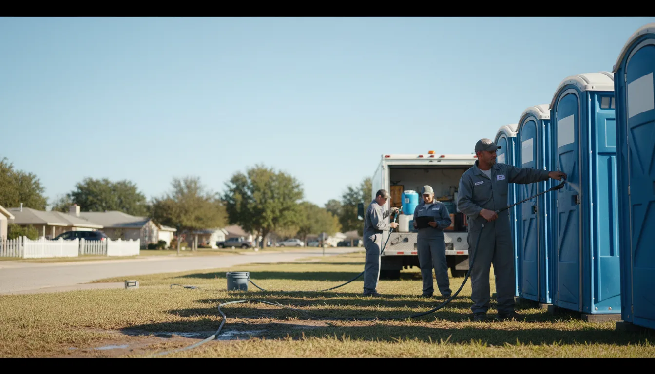 Long-Term Portable Toilet Rental in Wonder Lake, IL near me